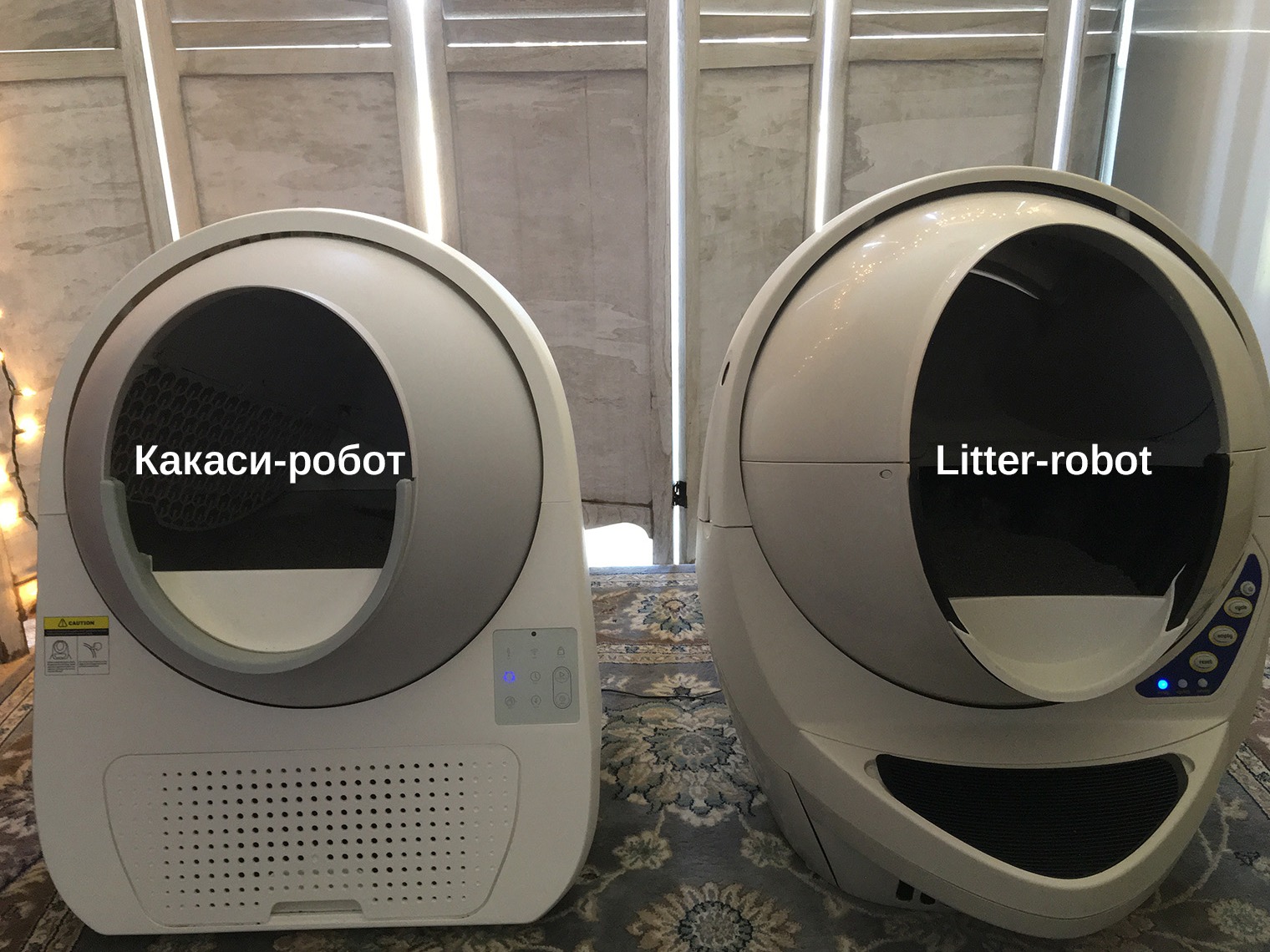 Какаси-робот и Litter-robot